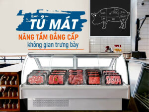Tủ mát Sanaky trưng bày thịt nguội VH-2000T 600 Lít