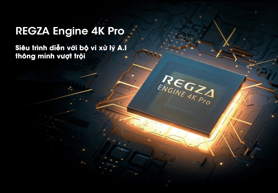 bộ xử lý Ai Regza trên tv toshiba