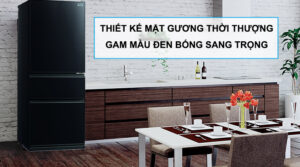 Tủ Lạnh Mitsubishi Electric Inverter 3 Cánh 450 Lít MR-CGX56EP-GBK-V