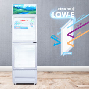 Tủ Mát Sanaky Inverter 210 Lít 2 Cánh VH-258W3L
