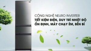 Tủ Lạnh Mitsubishi Electric Inverter 3 Cánh 365 Lít MR-CX46ER-BST-V