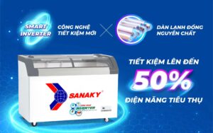 Tủ Đông Sanaky Inverter 280 lít VH-3899K3B