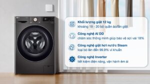 Máy Giặt LG Inverter 12Kg FV1412S3BA