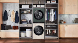 Máy Giặt Sấy LG Inverter WashTower Giặt 21Kg Sấy 16Kg WT2116SHEG