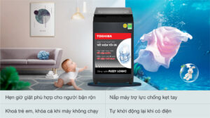 Máy Giặt Toshiba AW-M905BV(MK) 8Kg