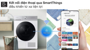 Máy Sấy Samsung Bơm Nhiệt Bespoke AI 9Kg DV90BB9440GH/SV