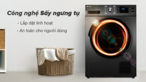 Máy Sấy Casper Ngưng Tụ 8Kg TD-80CGB