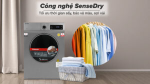 Máy Sấy Toshiba Thông Hơi 7kg TD-H80SEV(SK)