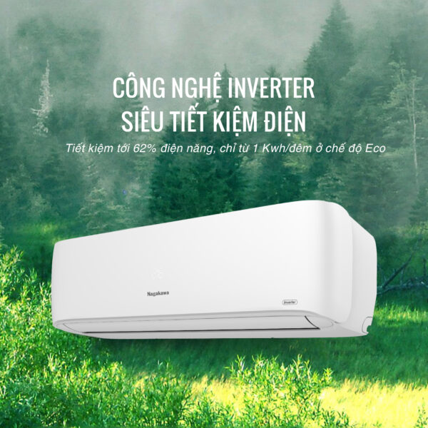 BLDC inverter của điều hòa Nagakawa Inverter 12000btu 1 Chiều NIS-C12R2H12