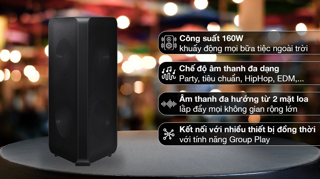 Loa Tháp Samsung MX-ST40B/XV