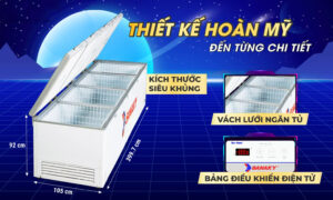 Tủ đông Sanaky VH-2399HY 2000 lít