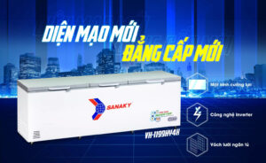 Tủ đông Sanaky VH-1399HY4K 1300 Lít Inverter