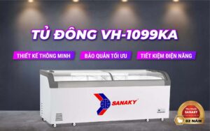 Tủ đông Sanaky 750 lít VH-1099KA