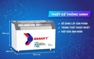 Tủ Đông Sanaky Inverter 280 lít VH-3899K3B
