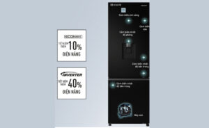 Tủ Lạnh Panasonic Inverter 2 Cánh 300 Lít NR-BV331GPKV