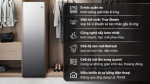 Tủ Chăm Sóc Quần Áo Thông Minh LG S5MB
