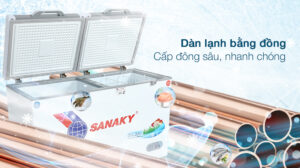 Tủ đông Sanaky 280 lít VH-4099W2KD
