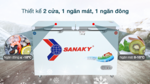 Tủ đông Sanaky 280 lít VH-4099W2KD