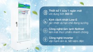 Tủ Mát Sanaky Inverter 350 lít VH-3589K3
