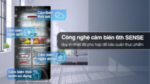 Tủ Lạnh Whirlpool 4 Cánh 594 Lít Inverter WFQ590NBGV