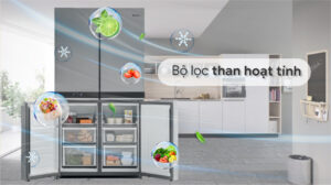 Tủ Lạnh Whirlpool 4 Cánh 594 Lít Inverter WFQ590NSSV