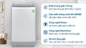 Máy Giặt Whirlpool StainClean 10.5kg VWVC10502FS