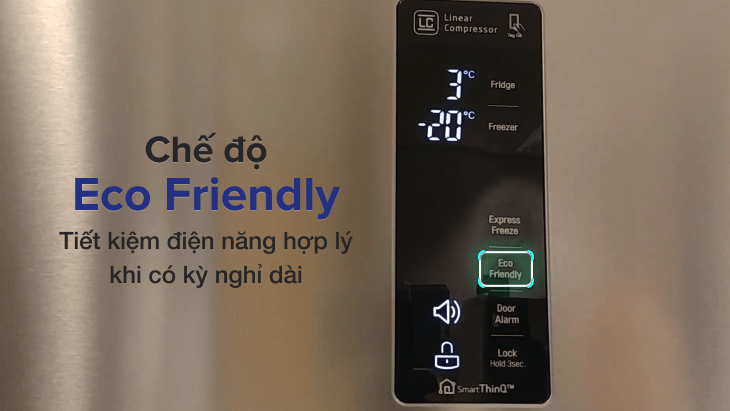 Chế độ tiết kiệm điện Eco Friendly