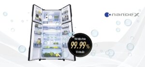 Tủ Lạnh Panasonic Inverter 4 Cánh 550 Lít NR-DZ601YGKV