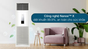 Điều Hòa Tủ Đứng Panasonic Inverter 48000BTU 1 Chiều S-48PB3H5/U-48PSB3H5