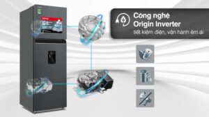 Tủ Lạnh Toshiba Inverter 336 lít GR-RT435WEA-PMV(06)-MG