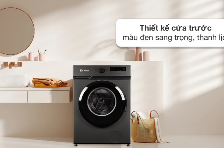 Đánh giá ưu, nhược điểm của máy giặt Casper WF-9VG1 9kg