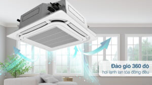 Điều Hòa Âm Trần Gree 48000BTU 2 Chiều GU140T/A1-K/GUL140W/A1-M