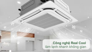 Điều Hòa Âm Trần Gree 48000BTU 2 Chiều GU140T/A1-K/GUL140W/A1-M