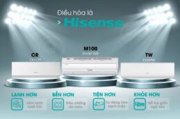 Điều hòa Hisense AS-12TR4RYDTU00B 12000BTU mang đến “4 chữ hơn” lợi ích