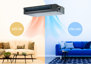 Điều Hòa Nối Ống Gió Midea 18000BTU 2 Chiều MTBA-18HRN1