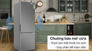 Tủ Lạnh Electrolux Inverter 2 Cánh 335 lít EBB3702K-A