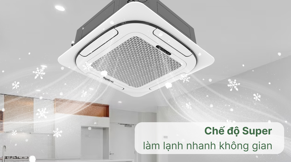 Công nghệ làm lạnh nhanh Super tăng cường hiệu suất ngay khi kích hoạt