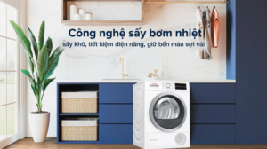 Máy Sấy Bosch 9Kg WQG24200SG Serie 6