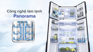 Tủ Lạnh Panasonic Inverter 4 Cánh 550 Lít NR-DZ601YGKV