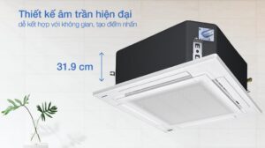 Điều Hòa Âm Trần Panasonic 43000BTU 2 Chiều Inverter S-3448PU3HB/U-43PZ3H5 1 Pha