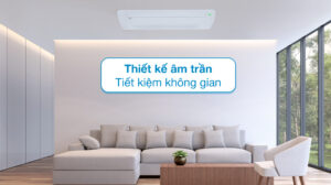 Điều Hòa Âm Trần LG 24000BTU 1 Chiều Inverter ZTNQ24GTLA0/ZUAC1