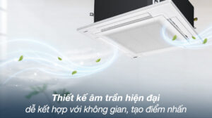 Điều Hòa Âm Trần Panasonic Inverter 1 Chiều 18000BTU S-1821PU3HA/U-18PRH1H5