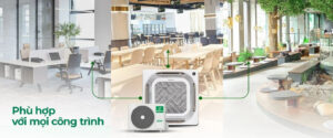 Điều Hòa Âm Trần Nagakawa 28000BTU 1 Chiều NT-C28R2M32