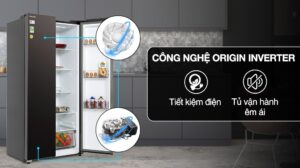 Tủ Lạnh Toshiba Inverter 460 Lít GR-RS600WI-PMV(37)-SG