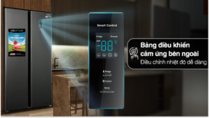 Tủ Lạnh Casper Side By Side Inverter 460 Lít RS-460PG