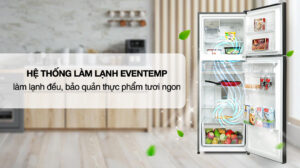 Tủ Lạnh Electrolux Inverter 2 Cánh 312 Lít ETB3460K-H