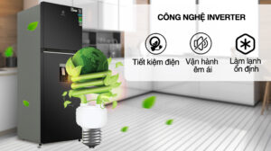 Tủ Lạnh Electrolux Inverter 2 Cánh 312 Lít ETB3460K-H