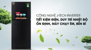 Tủ Lạnh Sharp Inverter 215 Lít SJ-X215V-DG