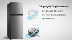 Tủ Lạnh Toshiba Inverter 2 Cánh 338 Lít GR-RT468WE-PMV(58)-MM