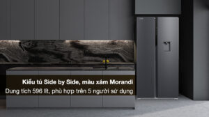 Tủ Lạnh Toshiba Inverter Side By Side 596 lít GR-RS775WI-PMV(06)-MG